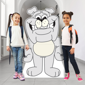 Bulldog Standee