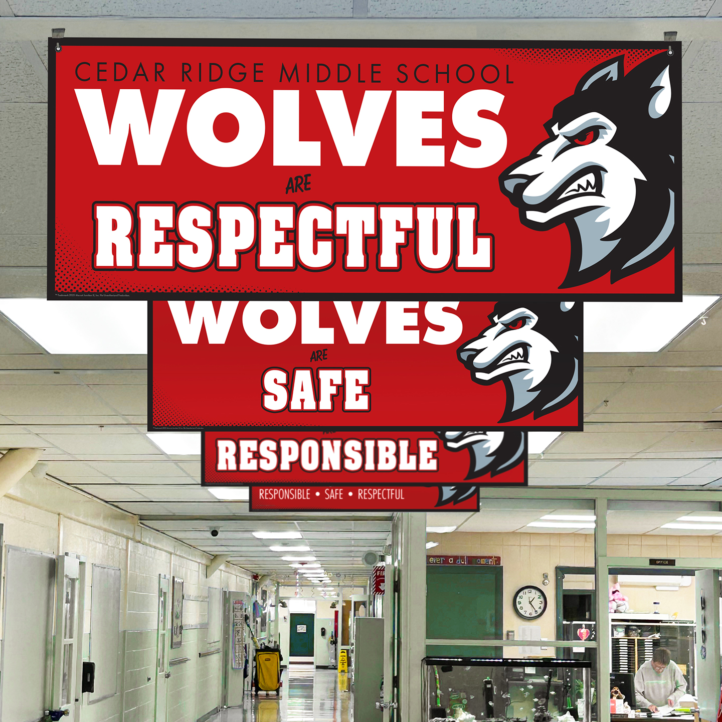 Ceiling Signs Varsity