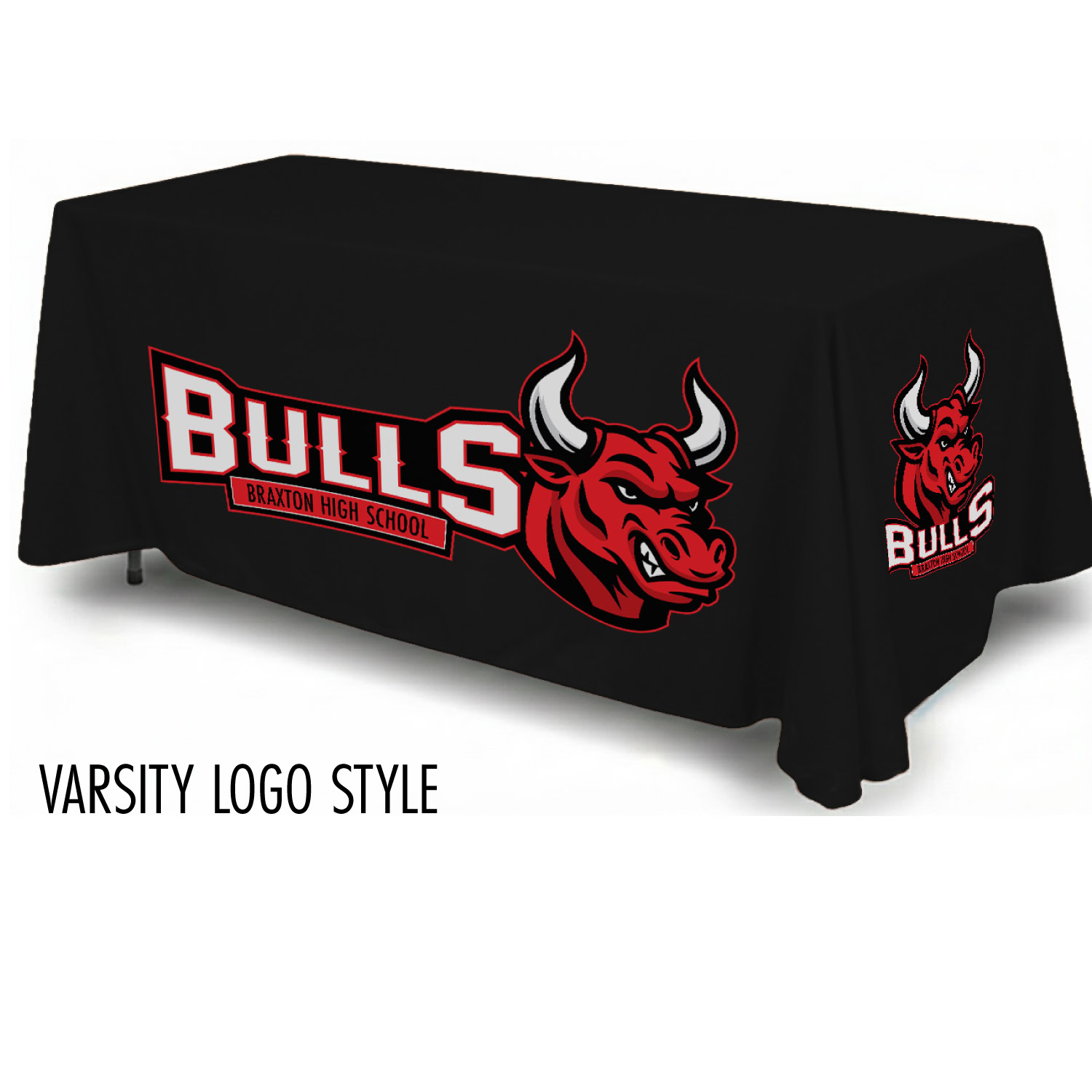 Fully-Printed-Tablecloth---Varsity-Logo