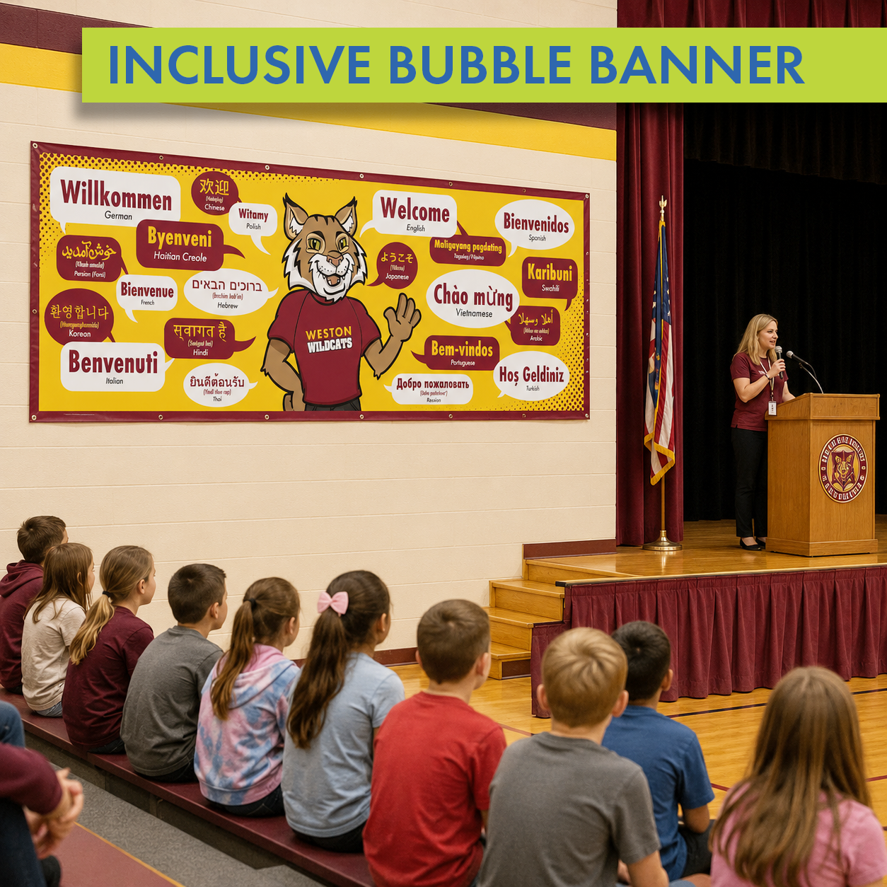 Inclusive Bubble Banner
