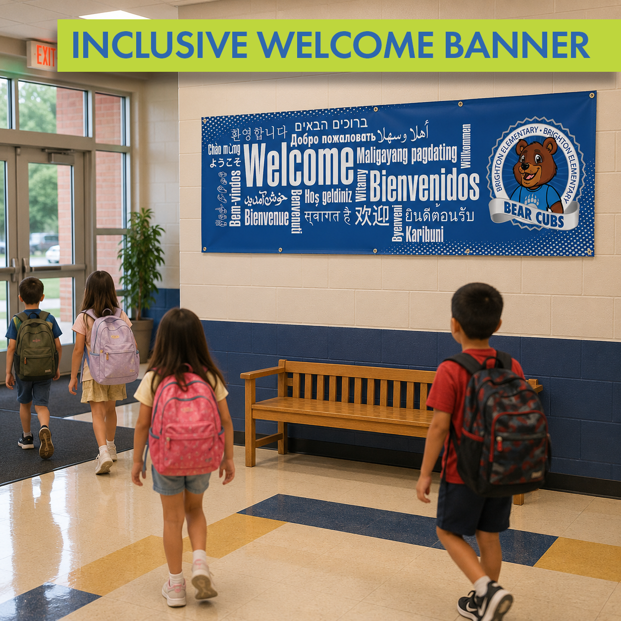 Inclusive Welcome Banner