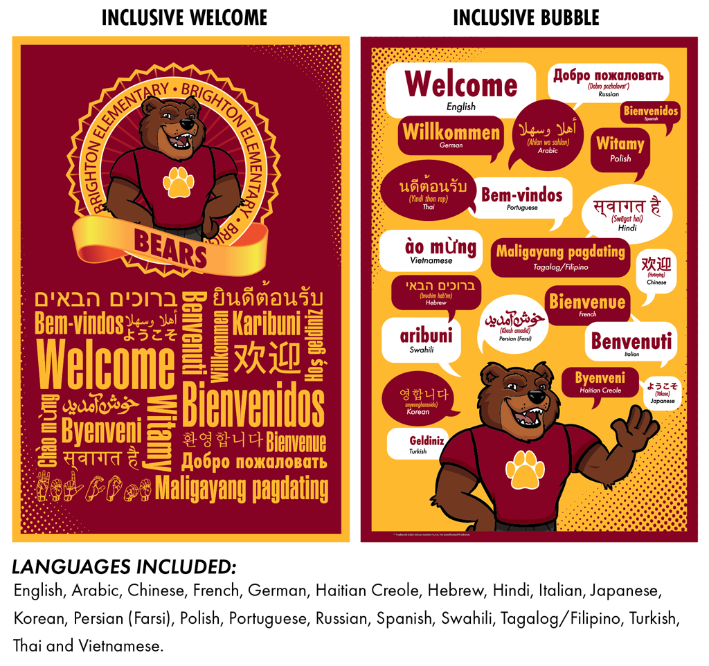Welcome Poster Inclusive