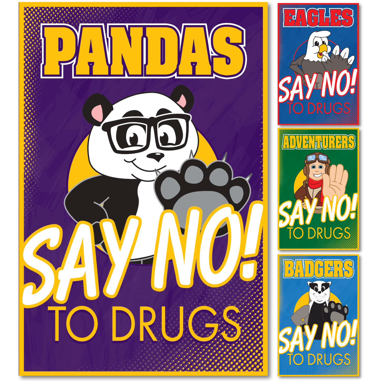 Say No To Drugs Posters