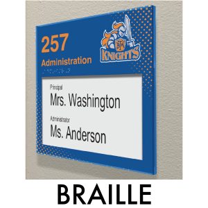 ADA Braille Signs