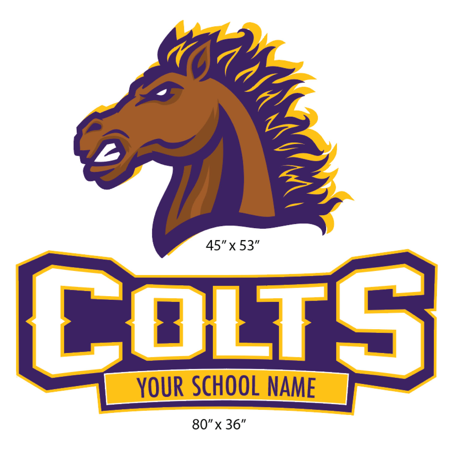 Logo Stickers: 2-Piece, XL - Image 6