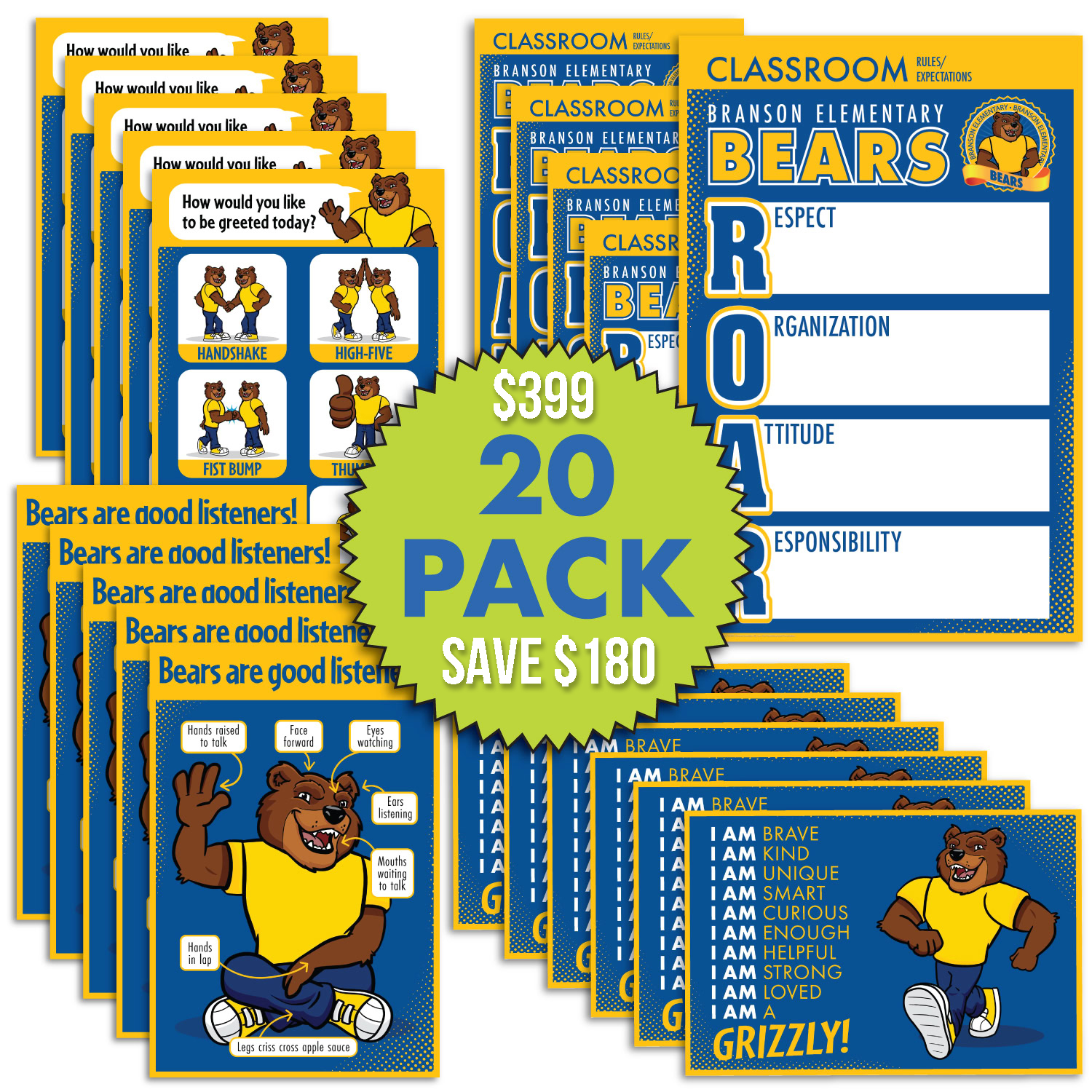 SEL Poster Pack - 20 Pack